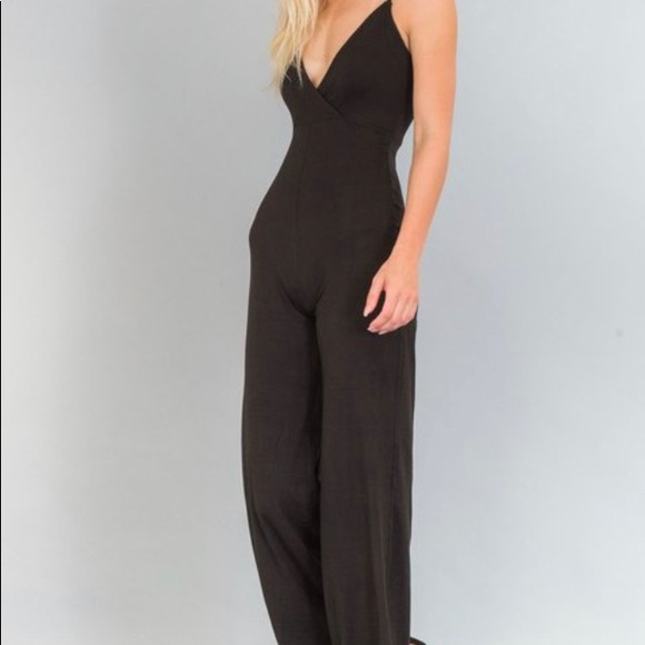 Wide-leg Bodycon Jumpsuit - Picture 3 of 3